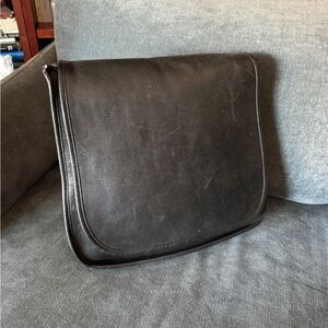 Vintage Coach Original Pre creed Knapsack in black